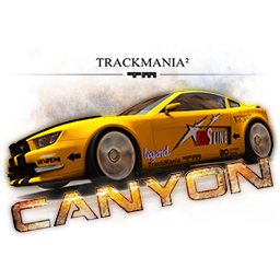 Красивая иконка из игры Trackmania 2 Canyon