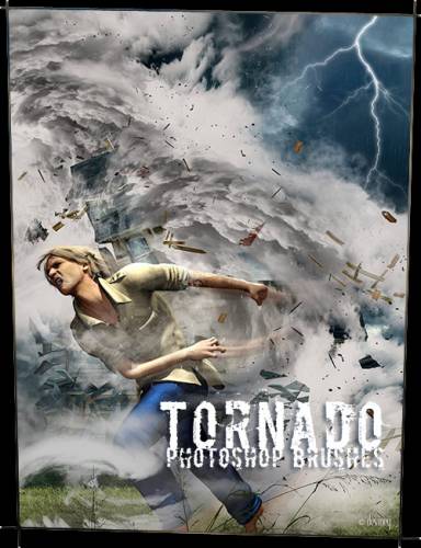 Кисти для Photoshop – Торнадо