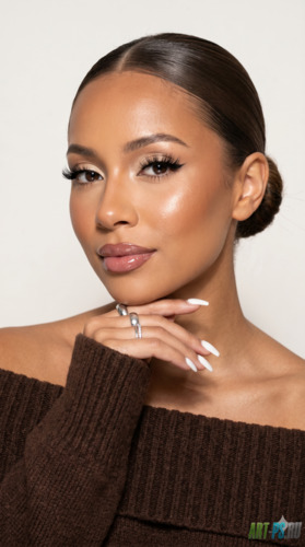 Бьюти-портрет в стиле Clean Glam: готовый ИИ промт для нейросетей
