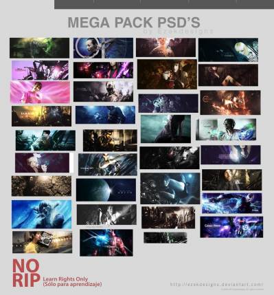 Mega Pack PSD